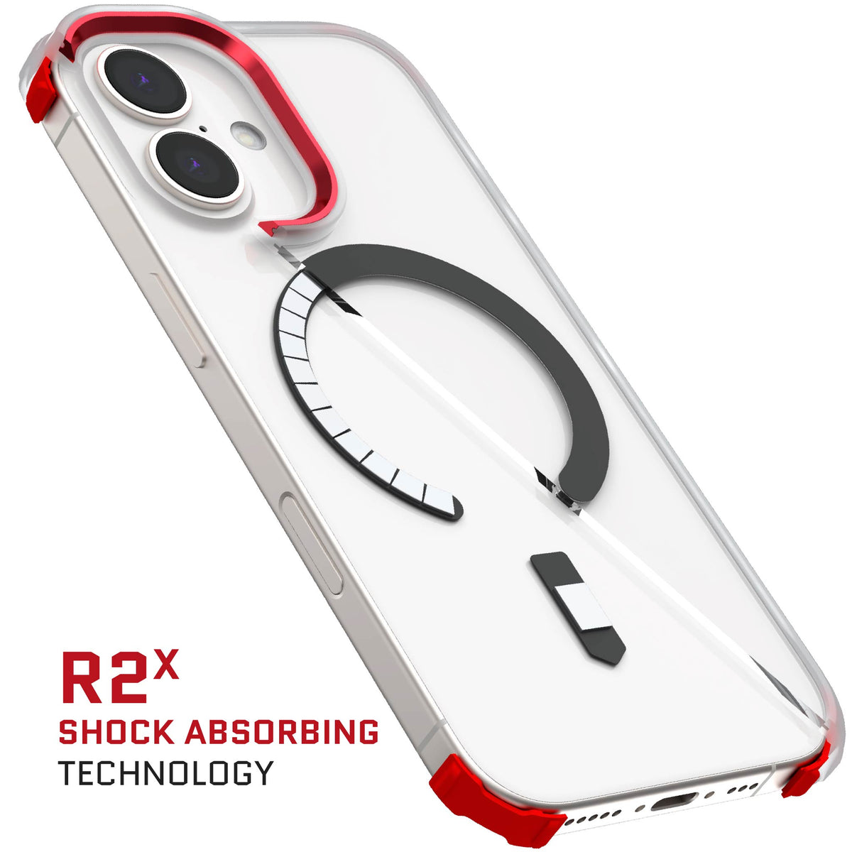 iPhone 17 Case Clear MagSafe Protective Phone Cover Shockproof Magnetic