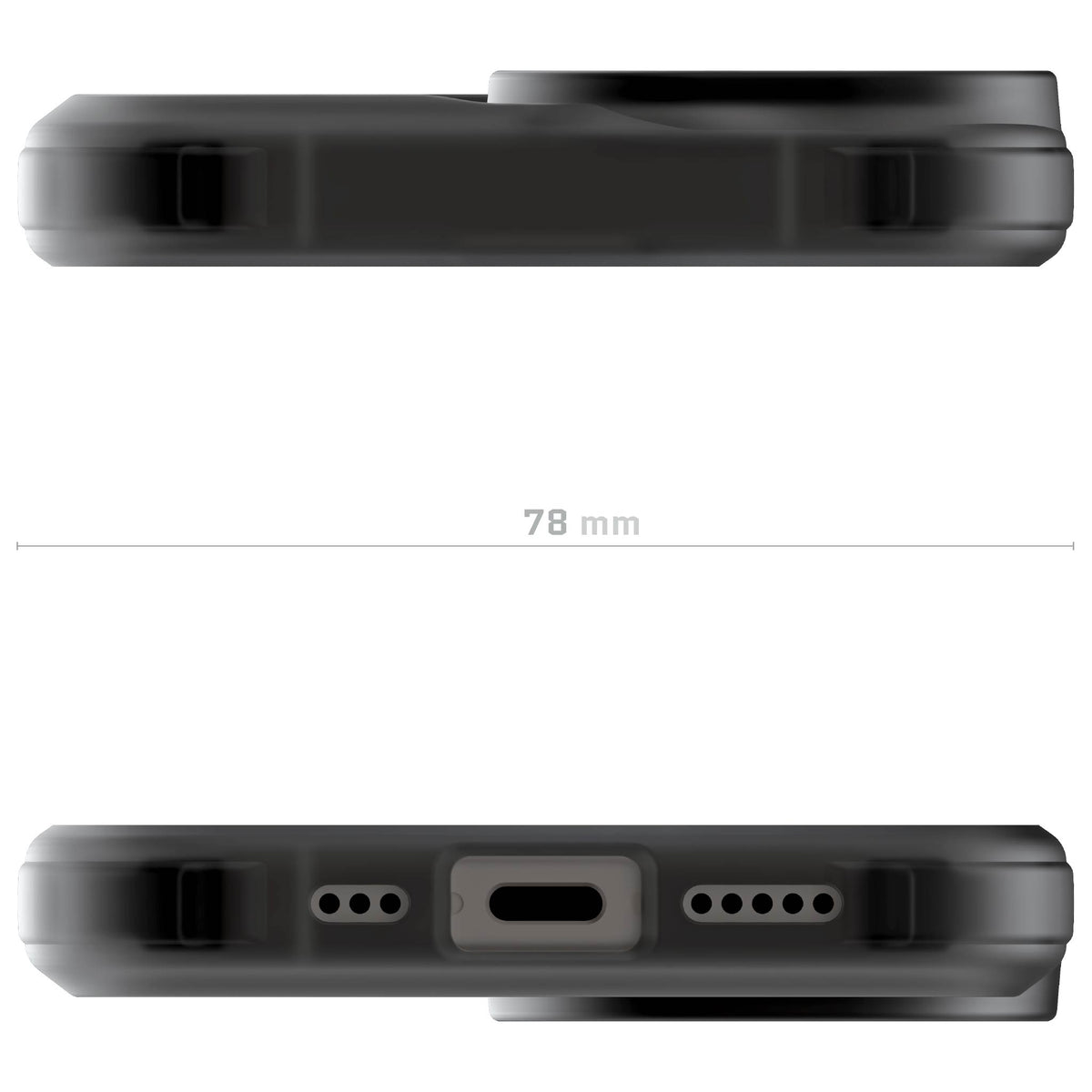 iPhone 17 Case Smoke Matte MagSafe Phone Cover