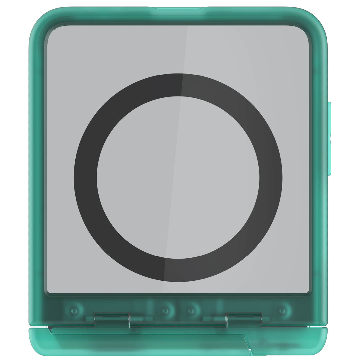 Samsung Flip7 Case Teal Protective Phone Cover Magnetic MagSafe Kickstand