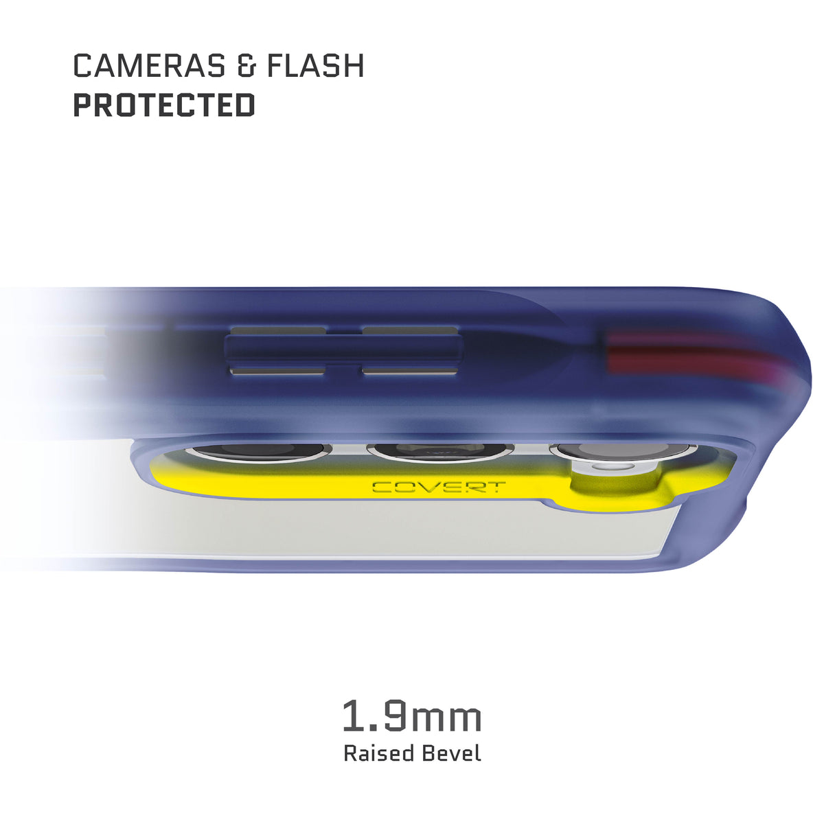 Samsung S23 Case Blue Clear