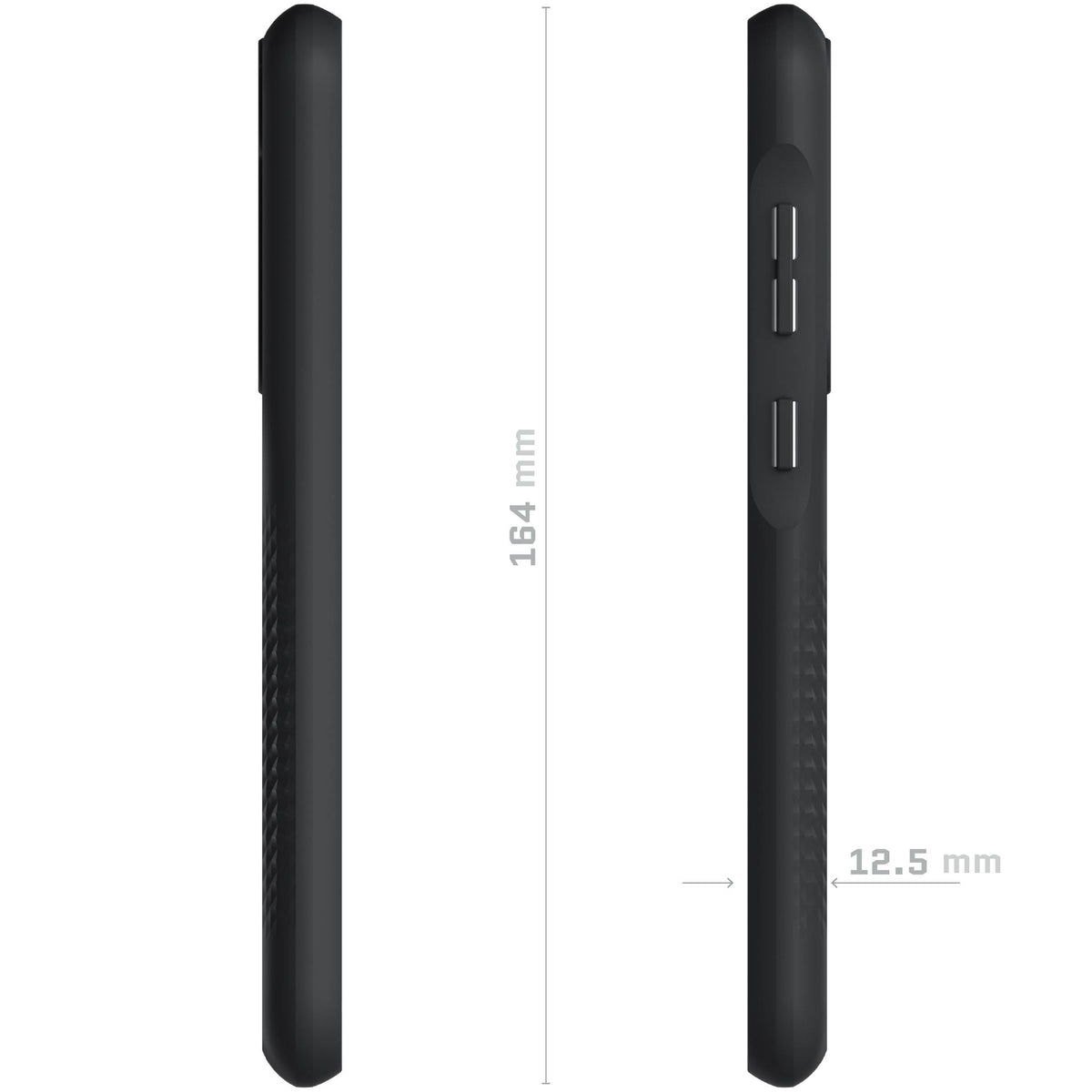Galaxy S23 Plus Black Case Clear