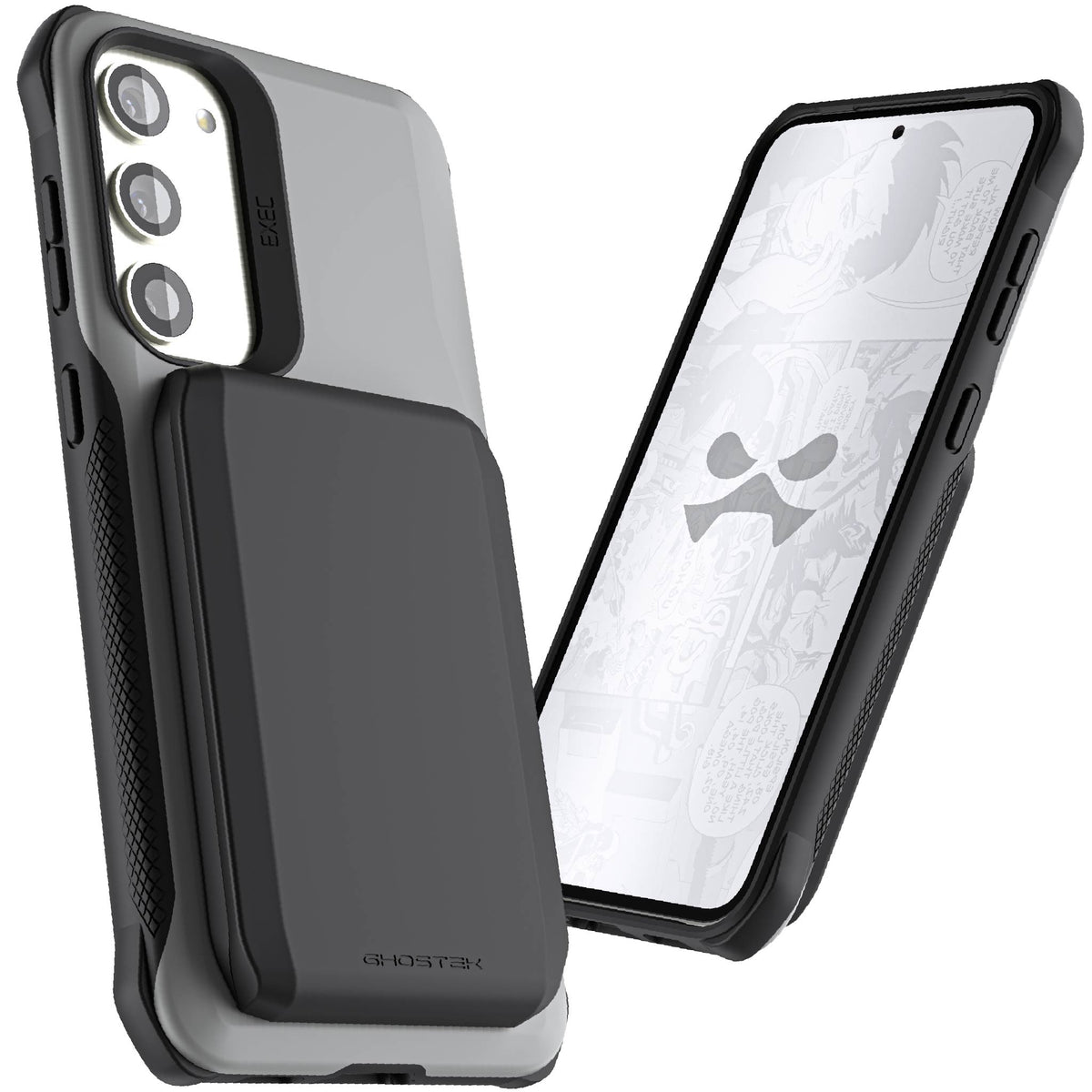 Samsung Galaxy S23 Plus Case Wallet Gray