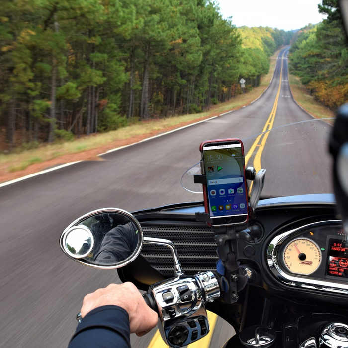 What Are the Benefits of a Motorcycle Phone Mount?