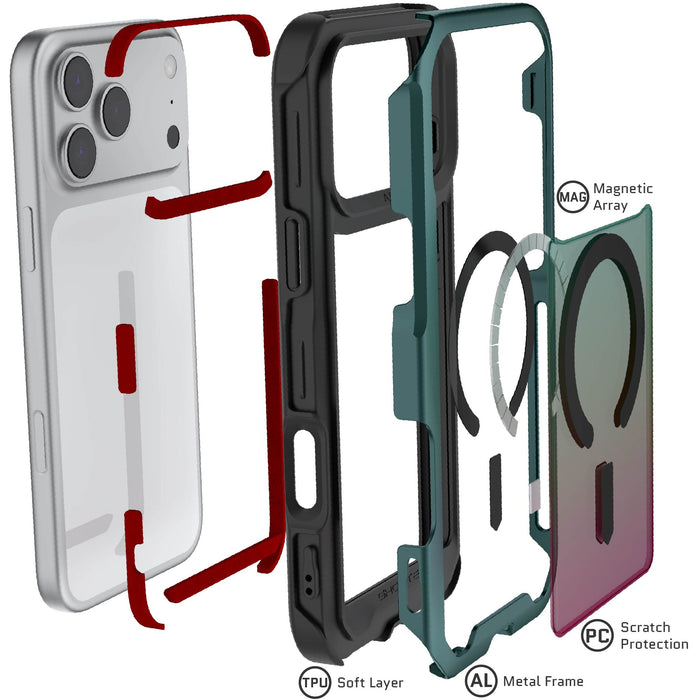 iPhone 17 Pro / Max Aluminum MagSafe Cases — ATOMIC