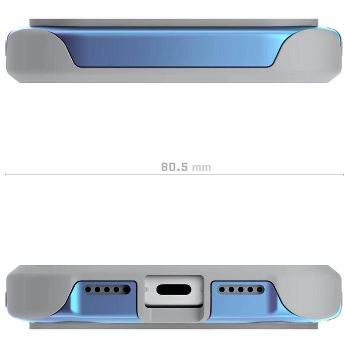 iPhone 17 Pro Case Prismatic MagSafe Aluminum Metal Bumper Clear Protective Phone Cover