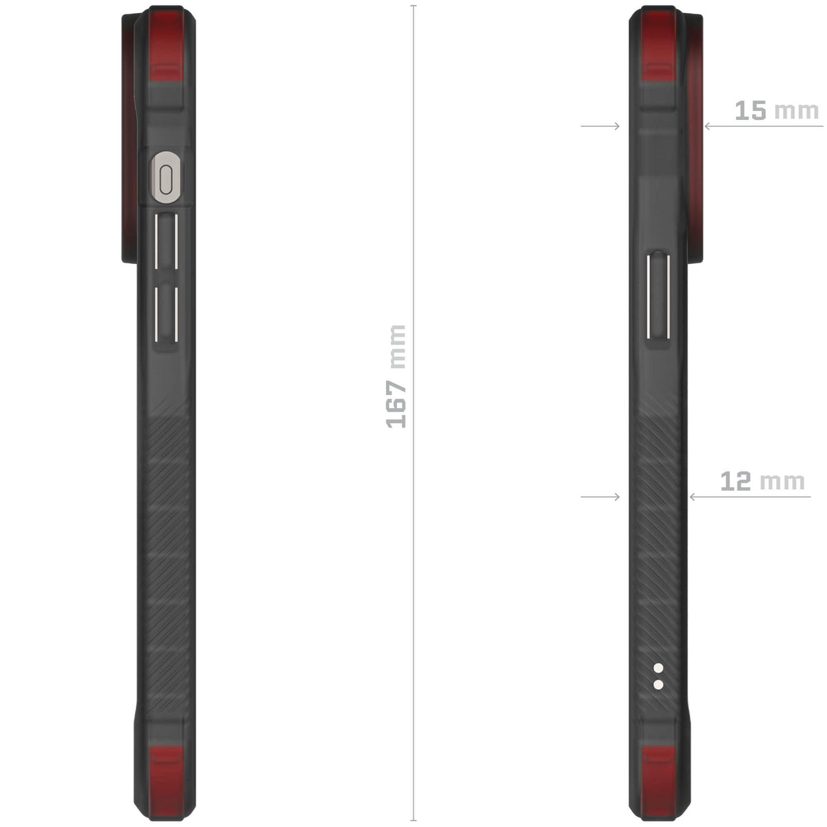 Smoked Claer Apple iPhone 15 Pro Case