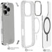 Apple iPhone 16 Pro Clear Case MagSafe Magnetic Protective Phone Cover