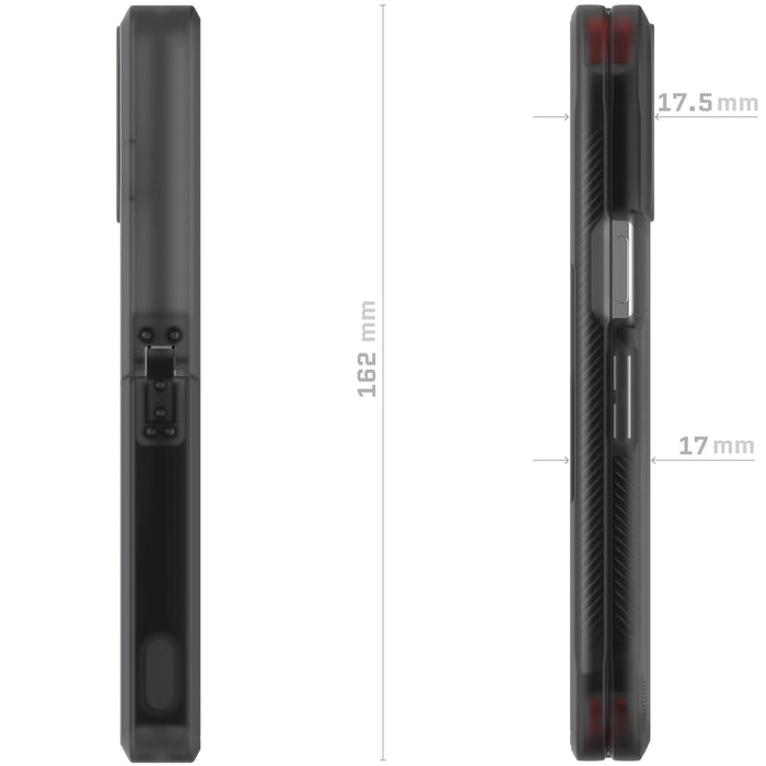 Pixel 10 Pro Fold Clear Case Smoke