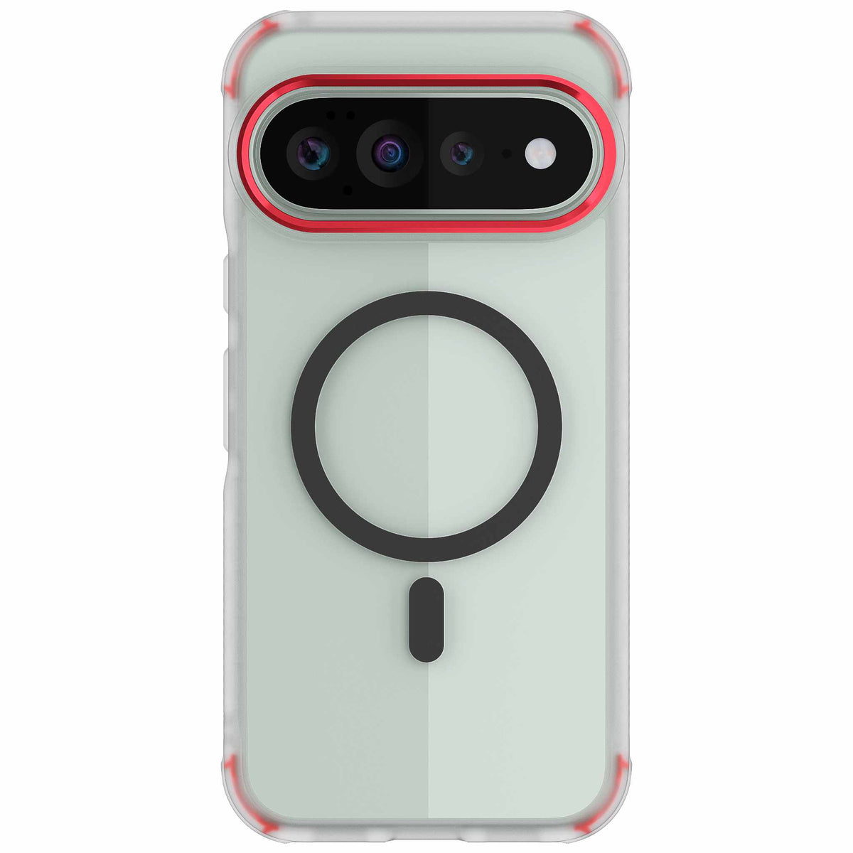 Pixel 11 Pro XL Case Clear MagSafe Magnetic Ring Protective Phone Cover