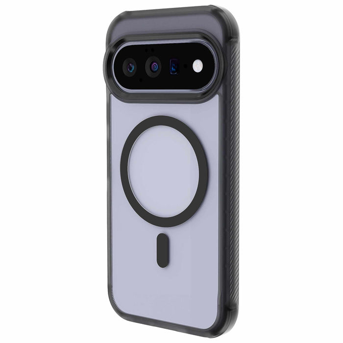 Google Pixel 11 Case Clear Black Smoke MagSafe Magnetic Ring Protective Phone Cover