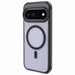 Google Pixel 11 Case Clear Black Smoke MagSafe Magnetic Ring Protective Phone Cover