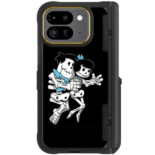 Google Pixel 9 Pro Fold Sleeping Together Museum Edition by RX Strip Artist Artwork Protective Phone Case Limited Edition Collab Cover