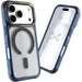 iPhone 17 Pro Case Blue Clear MagSafe Protective Phone Cover Shockproof Magnetic Mag Safe Slim