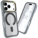 iPhone 17 Pro Case Gray Clear MagSafe Protective Phone Cover Shockproof Magnetic Mag Safe Slim