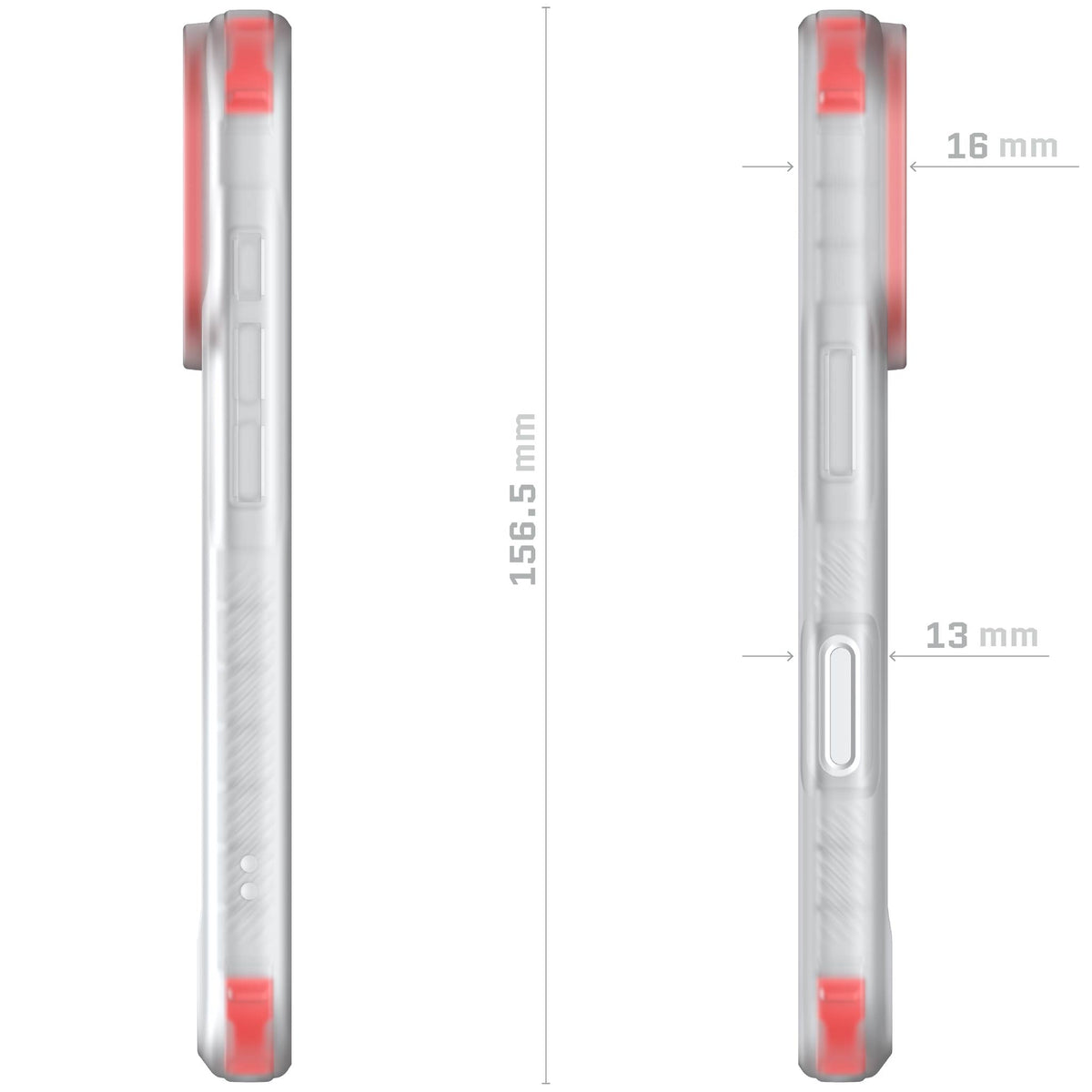 iPhone 18 Pro  Case Clear MagSafe Protective Phone Cover Shockproof Magnetic Mag Safe Slim Thin
