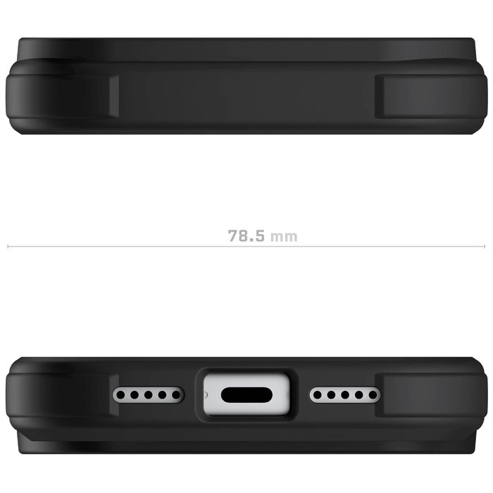 iPhone 17 Pro Case Black Clear MagSafe