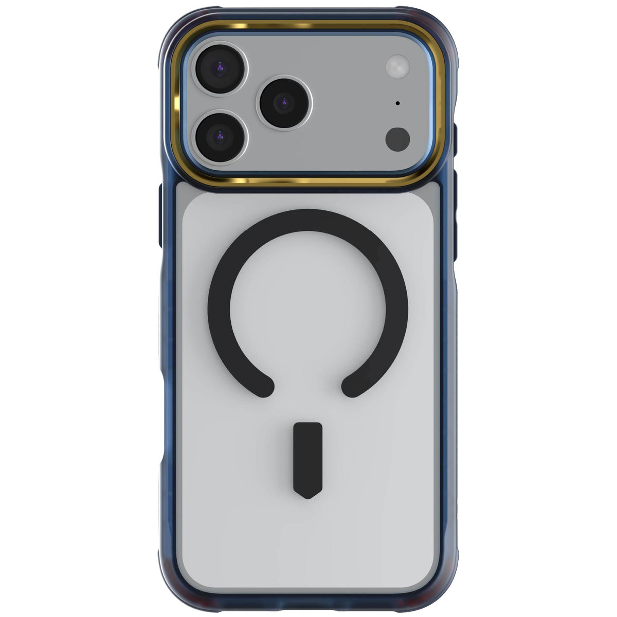 iPhone 17 Pro Max Case Blue Clear MagSafe Protective Phone Cover Shockproof Magnetic Mag Safe Slim Thin