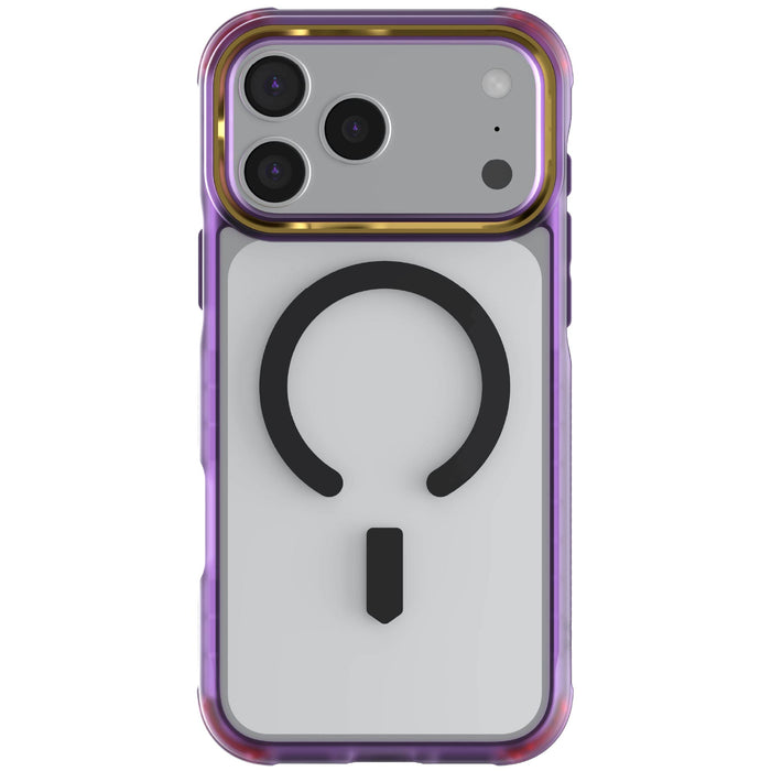 iPhone 17 Pro Max Case Purple Clear MagSafe Protective Phone Cover Shockproof Magnetic Mag Safe Slim Thin