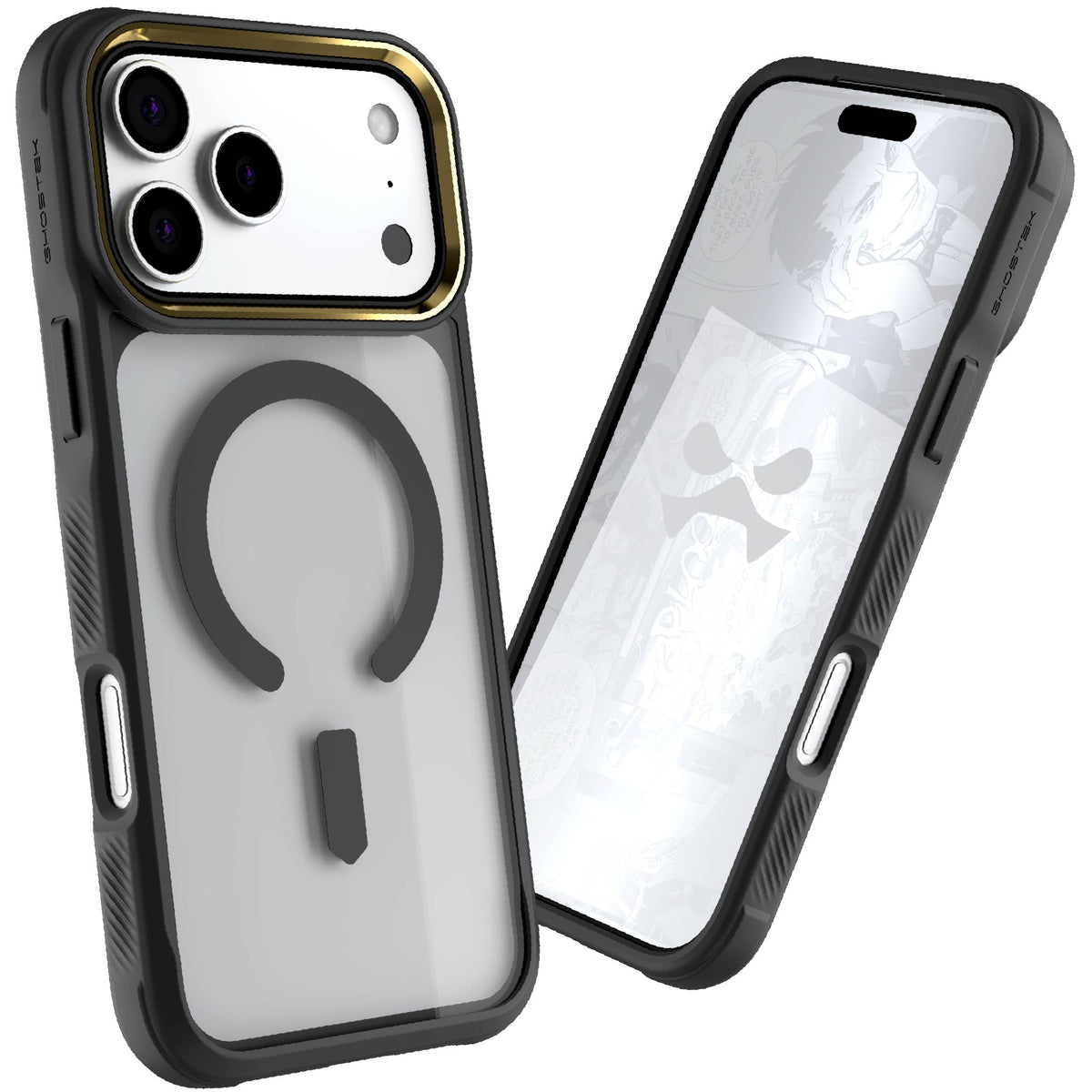 iPhone 17 Pro Max Case Black Clear MagSafe Protective Phone Cover Shockproof Magnetic Mag Safe Slim