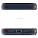 iPhone 17 Pro Max Case Blue Clear MagSafe