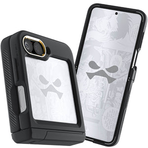 
                                Galaxy Flip 6 Protective Clear Shockproof Case  — COVERT