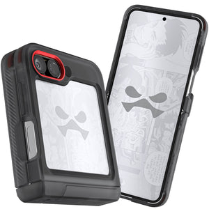 
                                Galaxy Flip 6 Protective Clear Shockproof Case  — COVERT