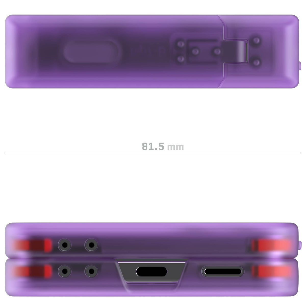 Galaxy Flip7 Case Purple Protective Phone Cover Magnetic MagSafe Kickstand