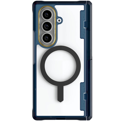 Samsung Galaxy Z Fold7 Phone Case Blue MagSafe Kickstand Magnetic