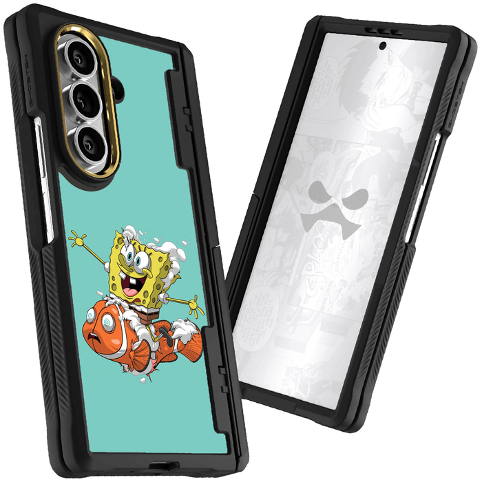 Samsung Galaxy Z Fold 7 NOT SO FUNNY by Dhani Barragán Artist Artwork Protective Phone Case Limited Edition Collab Cover