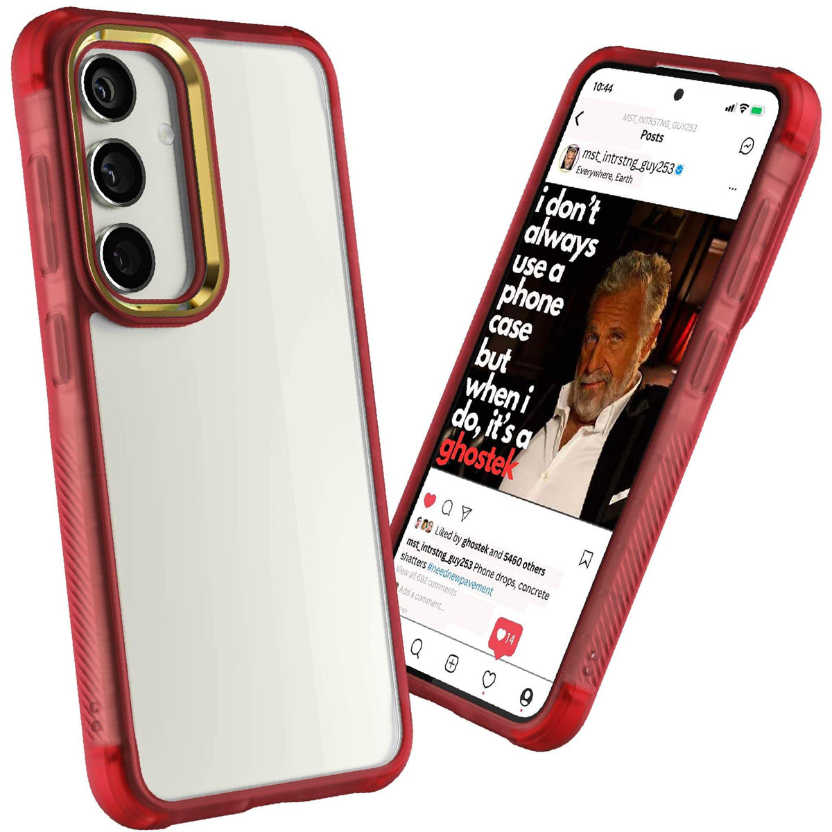 Samsung Galaxy S24 Case Red