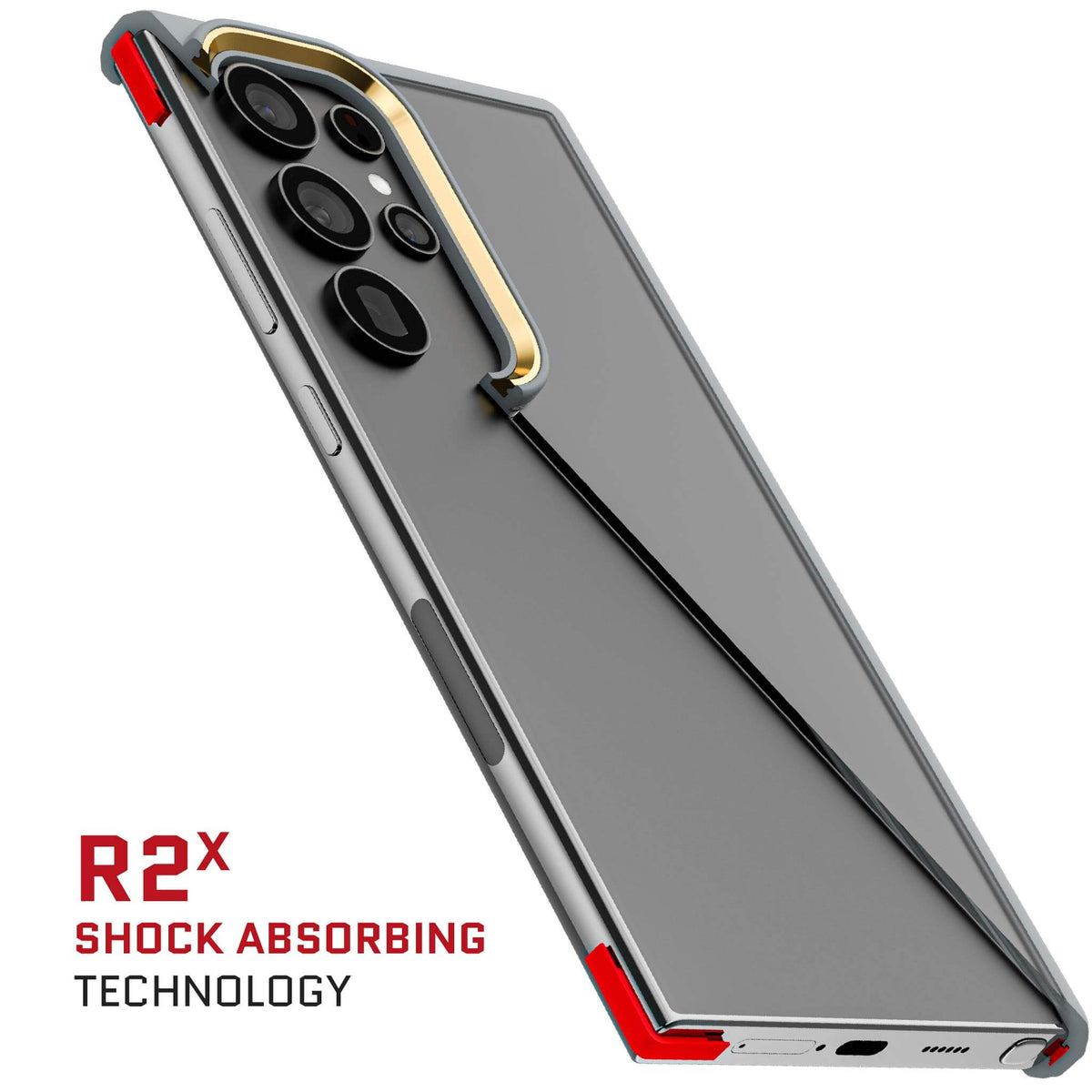 Gray Galaxy S24 Ultra Case