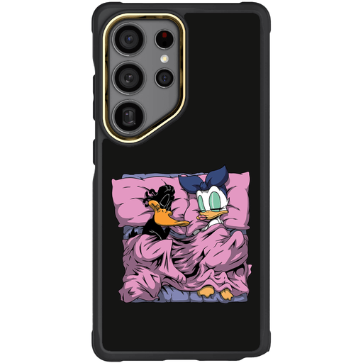 Galaxy S25 Ultra Sleeping Together Plastic Edition by RX Strip Artist Artwork Protective Phone Case Limited Edition Collab Cover