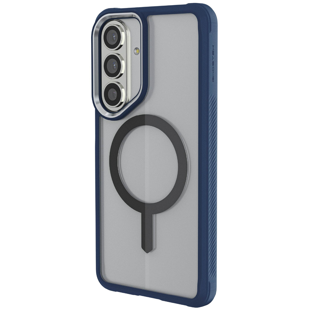 Galaxy S26 Plus Clear Case MagSafe Protective Phone Cover Magnetic Ring Shockproof Premium Blue Matte
