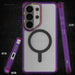 Galaxy S26 Ultra Clear Case MagSafe Protective Phone Cover Magnetic Ring Shockproof Premium Purple Limited Edition
