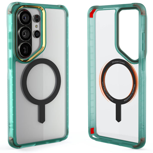 Galaxy S26 Ultra Clear Case MagSafe Protective Phone Cover Magnetic Ring Shockproof Premium Teal Limited Edition