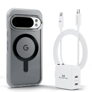 
                        Pixel 10 Series Bundle – Case + Charger + Cable