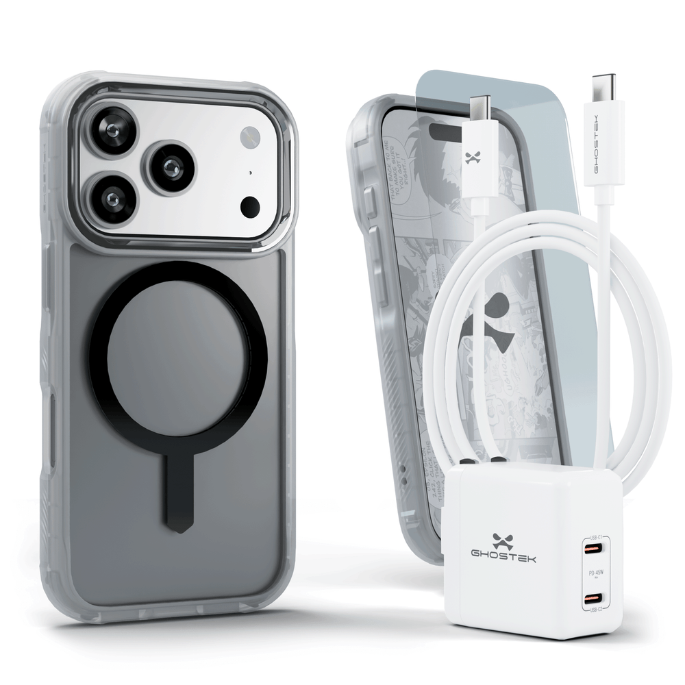 iPhone 17 Pro Bundle - Case, Cable, Charger, Screen Protector