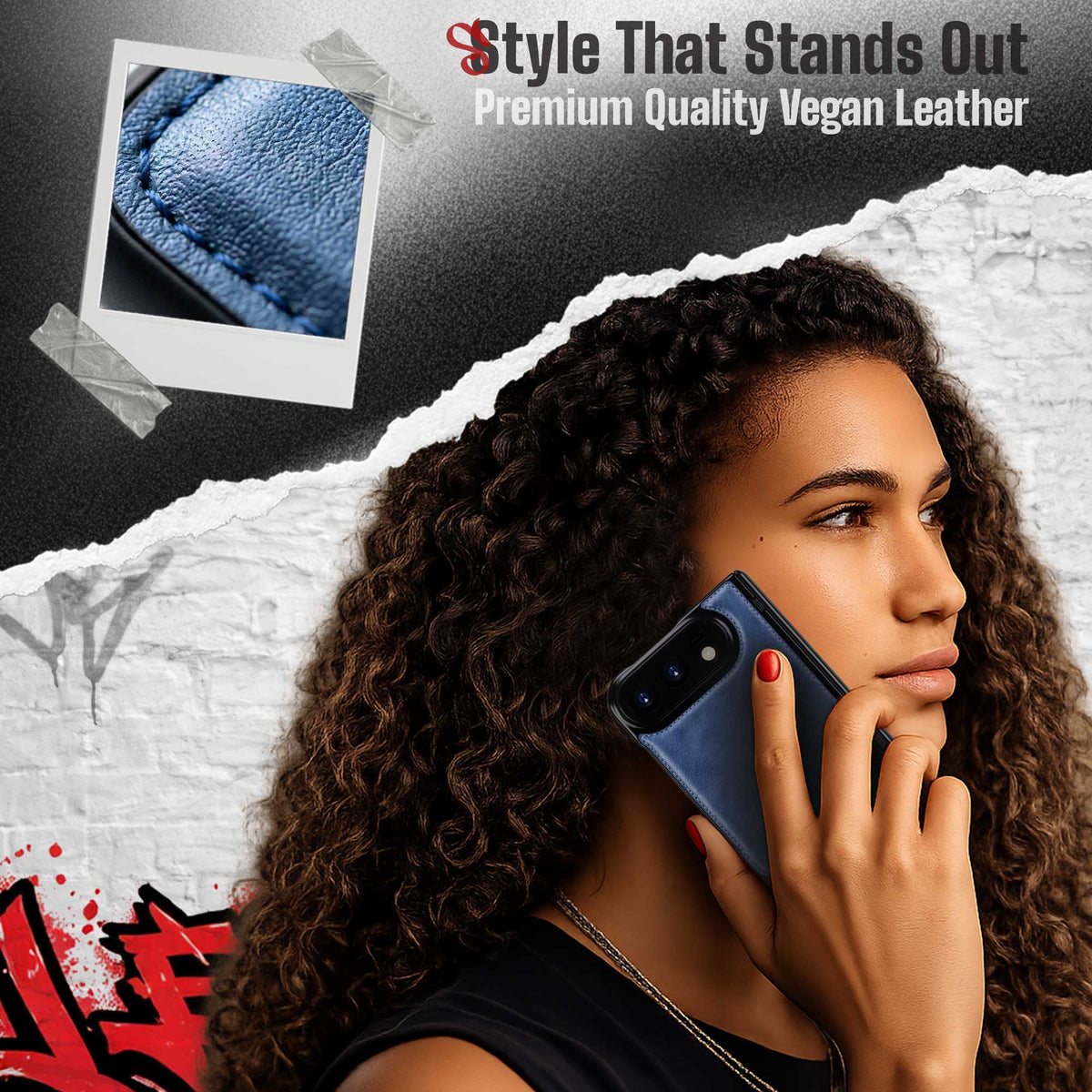 Apple iPhone Duo Black Leather Case