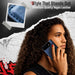 iPhone Duo Gray Leather Case with Screen Protector