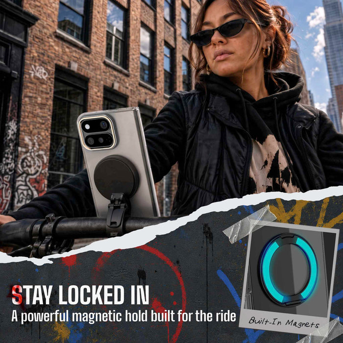 Google Pixel 11 Pro Fold Phone Case Clear MagSafe Gold Magnetic