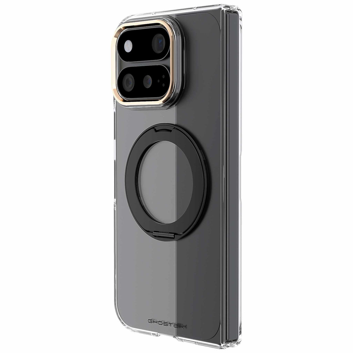 Pixel 11 Pro Fold Case Clear MagSafe Gold