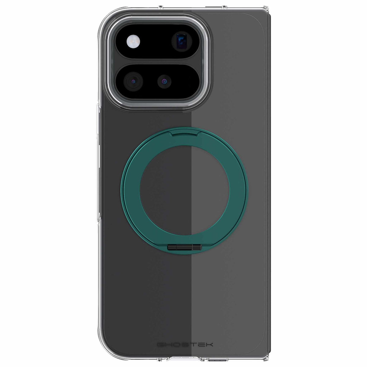 Pixel 11 Pro Fold Case Clear Teal MagSafe Ring