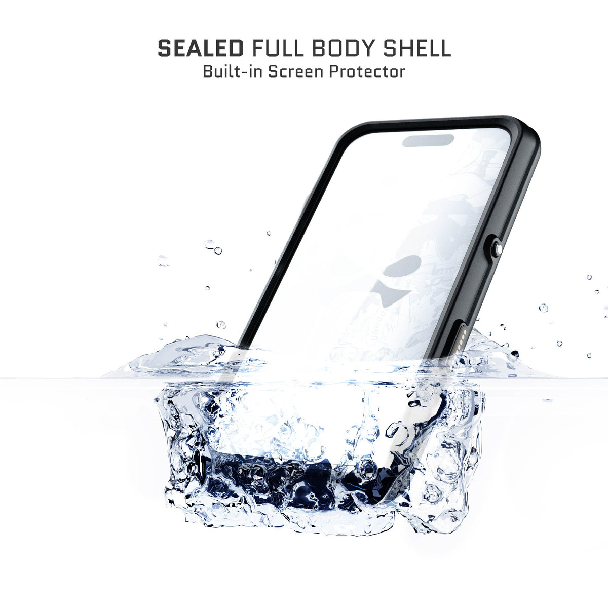 Apple iPhone 17 Pro Waterproof Case with Screen Protector MagSafe Rugged Heavy Duty Protective Phone Cover