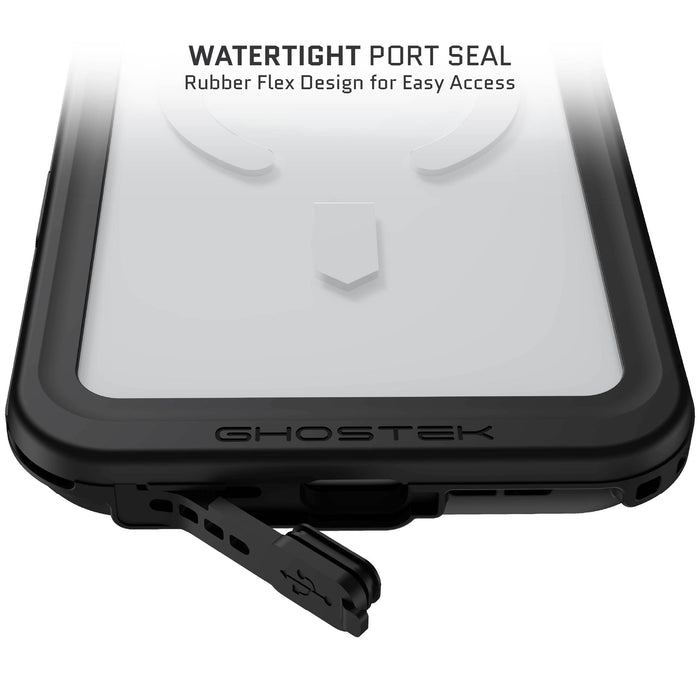 iPhone 17 Pro Max Waterproof Case with Screen Protector Underwater MagSafe Full Body Shell