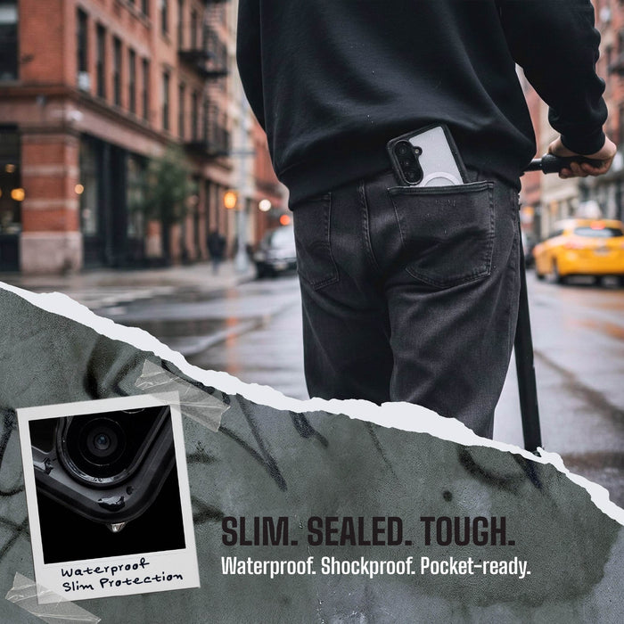 Galaxy S26 Plus Waterproof Case with Screen Protector and MagSafe Magnetic Ring Full Body Heavy Duty Protective Cover Shell