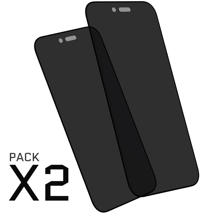 Apple iPhone Air Privacy Screen Protector Tempered Glass 2-Pack Installation Kit Hard