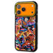 iPhone 17 Pro Max Case Spiderman vs Superman Spraypaint Collab Artwork Phone Cover MagSafe Doped Out M Artist