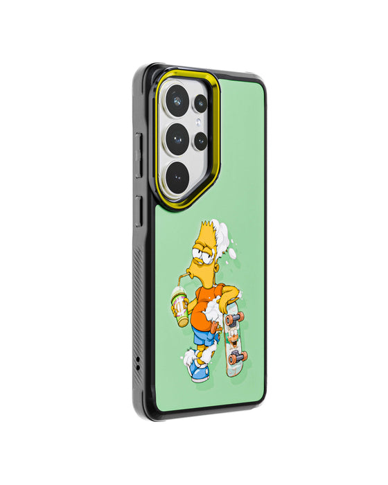 Galaxy S26 Ultra DECONSTRUCTED BART by Dhani Barragán Artist Artwork Protective Phone Case Limited Edition Collab Cover