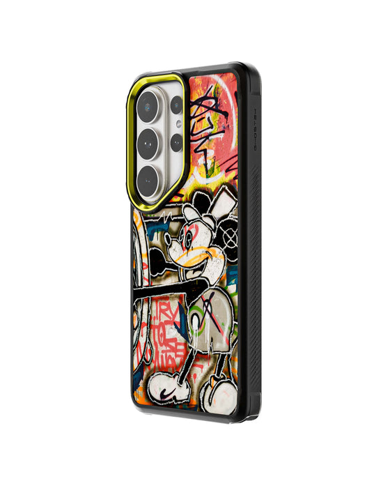 Galaxy S26 Ultra Mickey Mouse My Way Case Artist Collab Artwork Protective MagSafe Phone Cover