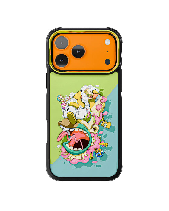 iPhone 17 Pro Max DECONSTRUCTED YINYÁNG by Dhani Barragán Artist Artwork Protective Phone Case Limited Edition Collab Cover